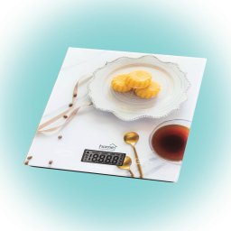 Cantar de bucatarie HG M 05, 5 Kg, 1 g, Functie tara, Alb