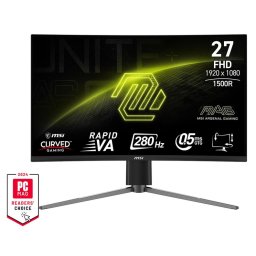 Monitor LED MSI MAG 276CPXF computer monitor 68.6 cm (27") 1920 x 1080 pixels Full HD LCD Black