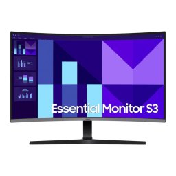 Monitor LED Essential Monitor S32D396GAU, LED monitor - 32 - black, FullHD, VA, curved, VGA, HDMI, speakers, 100Hz panel