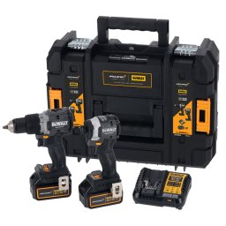 Kit 2 unelte cu motor fără perii DEWALT, McLaren F1 Team 18V XR ,-2 x 5Ah DCK200MP2T