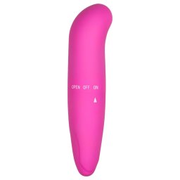 EasyToys - Vibrator tip G mic - stimulare punct G - silicon roz