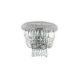Aplică cristal Dubai Ap2, crom-transparent, 2 becuri, 80W-E14