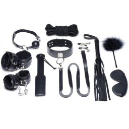 Set Multi BDSM 10 pcs Black