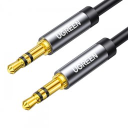Cablu Audio 3.5mm - 3.5mm UGREEN AV119, 5m, Negru