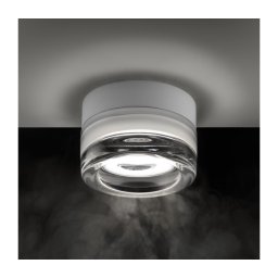 Ideal Lux - Plafonieră LED LOLLY pentru baie 1xGX53/9W/230V IP44 alb/transparent