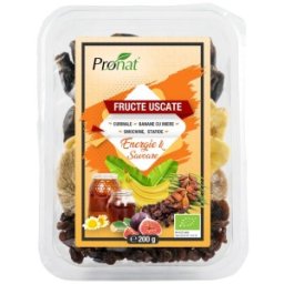 Mix Bio de Fructe Uscate Energie & Savoare, 200 g