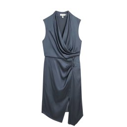 TED BAKER Rochie Malga Wrap Midi 284129 grey