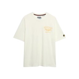 SUPERDRY T-Shirt D3 Ovin Heritage Biker Loose M1012350A 34c winter white