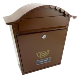 Cutie postala, maro, 36.5x13.5x36.5 cm, Napoleon GartenVIP DiyLine
