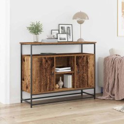 Bufet Lemn vechi 100 x 35 x 80 cm Lemn compozit GartenMobel Dekor