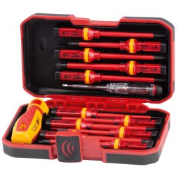 Set surubelnite Strend Pro VDE 1000V, 12 piese + tester tensiune