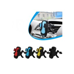 Suport telefon auto cu prindere pe grila de ventilatie, rotire 360° PHB73