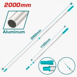 Tija telescopica TOTAL din aluminiu, extensibila 110-200 cm