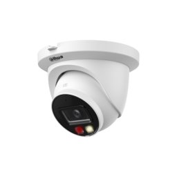 Camera IP dome Dahua 6MP PoE WizSense cu microfon si dual light 30 m