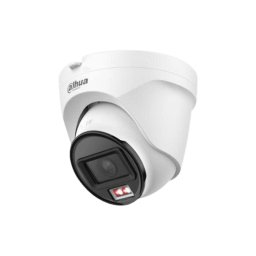 Camera IP Dahua Dome 2MP cu Smart Dual Light, microfon, PoE si IP67