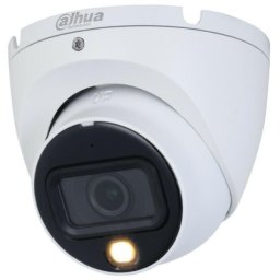 Camera dome analogica Dahua 4K 8MP, full-color, IR 20 m, microfon, 2.8 mm