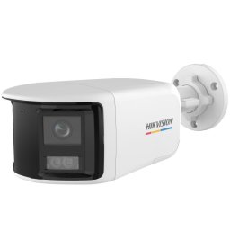 Camera analogica Hikvision 5MP ColorVu 180° exterior, 2.8 mm, audio
