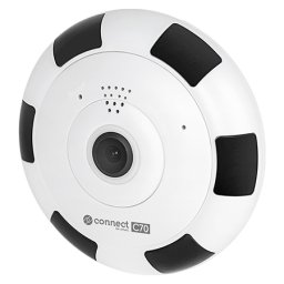Camera IP Wi-Fi fisheye Kruger&Matz Connect C70, 3MP, Tuya, IR 15 m