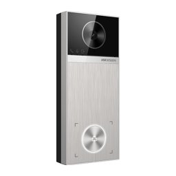 Panou videointerfon IP de exterior Hikvision 4MP, Wi-Fi 6, Bluetooth, IP65