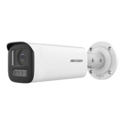 Camera IP Hikvision 4MP PoE cu microfon, IR/WL 60m, lentila 2.8mm