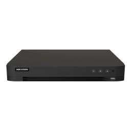 DVR Hikvision AcuSense 8 canale 5MP + 8 canale IP 4K, audio, alarma