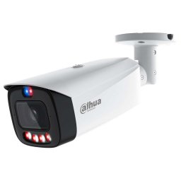 Camera IP Dahua WizSense 8MP PoE cu audio, dual light si alarma activa