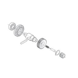 Ax compatibil Life 5RI0990000 pentru Optimo 3 UNI si Optimo 5