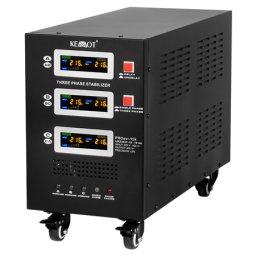 Stabilizator de tensiune trifazat cu servomotor 10000 VA Kemot PROAVR-10K