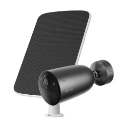 Kit camera supraveghere EZVIZ 4G 2K cu panou solar si baterie 5200 mAh