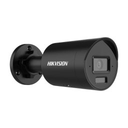 Camera IP Hikvision 4MP AcuSense 2.8mm, IR/WL 40m, microfon dual, neagra
