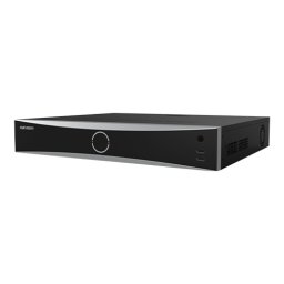 NVR Hikvision 32 canale IP 4K AcuSense, 16 PoE, 4x SATA, Alarma