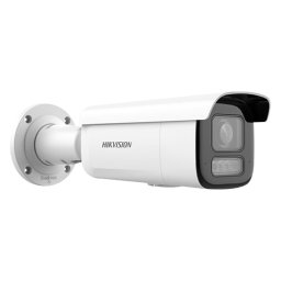 Camera IP Hikvision 4MP AcuSense varifocala 2.8-12 mm, IR/WL 60 m, audio, IK10