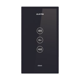 Post interior audio Electra PAS.27N semiduplex touch, negru