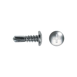 Surub autoforant pentru tabla 4.2x13 mm, cap lat AGRP, 200 buc, CELO