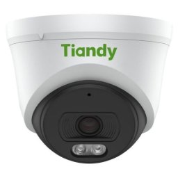 Camera IP turret Tiandy 2MP PoE cu microfon si iluminare duala Trilight