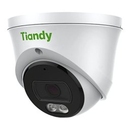 Camera IP turret Tiandy 2MP, 2.8mm, Tri-Light, microfon, PoE, IP66