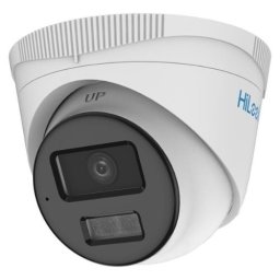 Camera IP HiLook 4MP ColorVu cu microfon, PoE si iluminare duala 30m