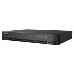 DVR Hikvision AcuSense 4 canale, 5MP Lite, audio si functii smart