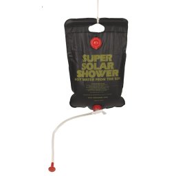 Dus solar pentru camping 10 litri cu cap de dus, pliabil