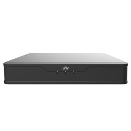 NVR UNV 8 canale 8MP 4K cu PoE integrat, 1xSATA, ANR