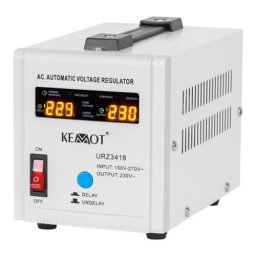 Stabilizator de tensiune 500VA cu ecran LCD Kemot URZ3418