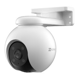 Camera supraveghere WiFi 3K PTZ exterior cu audio EZVIZ H8 Pro