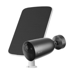 Camera IP exterior EZVIZ EB3 2K cu baterie 5200 mAh si panou solar