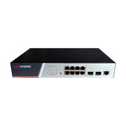 Switch PoE Gigabit Hikvision DS-3E2510P, 8 porturi, 2 SFP, management