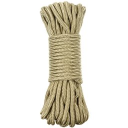 Sfoara crem MFH din polipropilena, 9 mm grosime, 15 metri