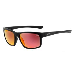 Ochelari de soare polarizati unisex Relax Peaks R2345C, negri, cu husa
