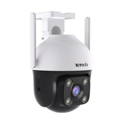 Camera supraveghere WiFi exterior Tenda 4MP PTZ Dual Light, audio