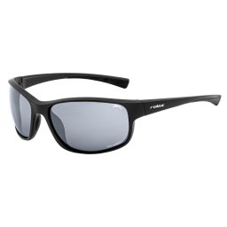 Ochelari de soare polarizati Relax Helliar R5407D, unisex, negri, cu husa
