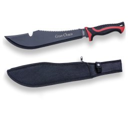 Maceta Joker Gran Chaco cu lama inoxidabila 33 cm, dinti ferastrau si husa