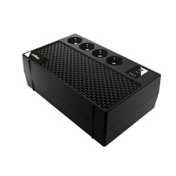 UPS nJoy Renton 650+ 360W line-interactive cu 4 prize Schuko si USB